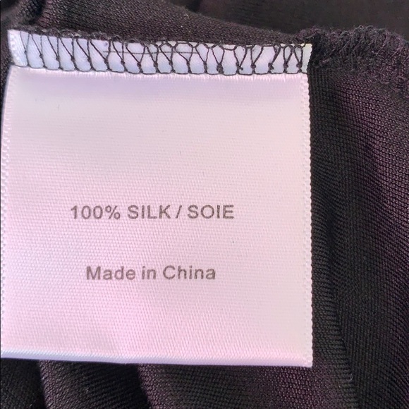 Woman silk soie dress - Picture 6 of 7